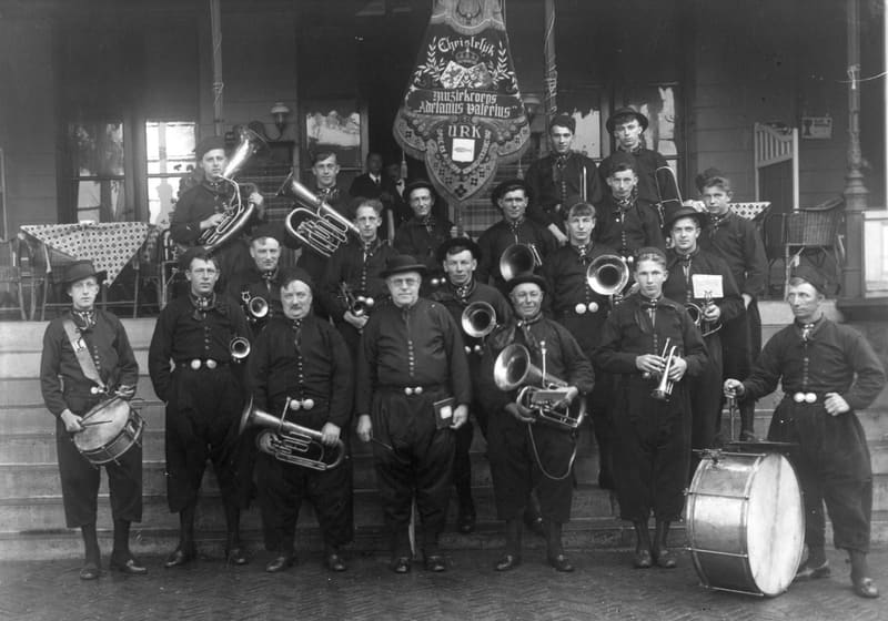 Muziekkorps Adrianus Valerius in 1937
